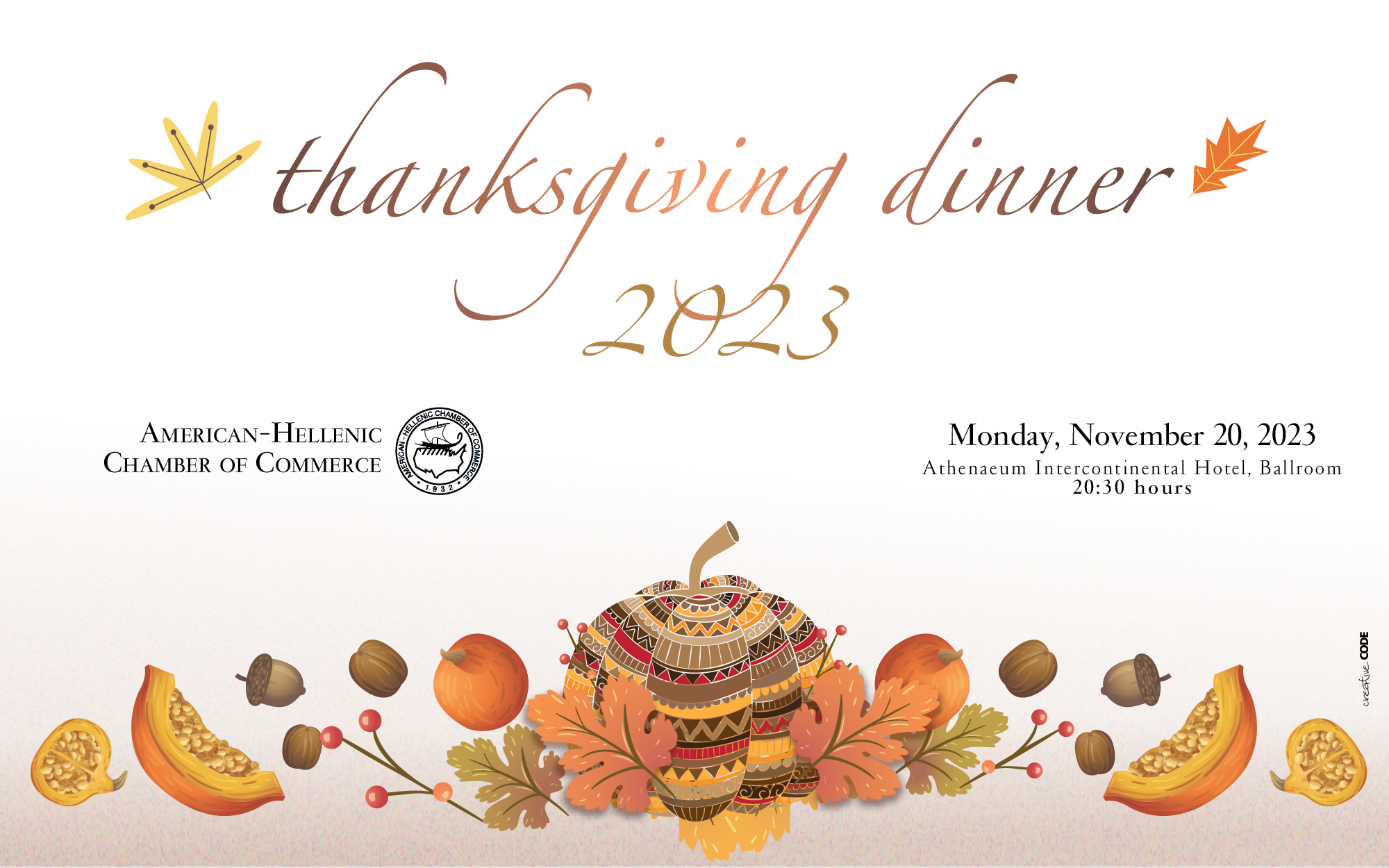 Thanksgiving Gala Dinner 2023 – AMCHAM